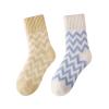 2 Pairs Of Thick Socks Fall And Winter Padded Thickened Terry Socks Warm Mid-calf Socks Wool Stockings view 1