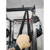 HUVIOVED Power Cage Squat Rack Home Gym Accessory, Fits 3x3 Rack with 1" Hole view 2