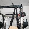 HUVIOVED Power Racks for Home Gym Fitness Equipment Accessory, Fits on 3" X 3" Tube Power Cage with 1" Hole view 2