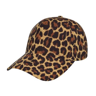 ACTYDER Cool Cheetah Leopard Sunscreen Baseball Cap Women & Men, Sport Adjustable Baseball Hat, Sun Cap, Trucker Hat