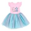 Disney Lilo & Stitch Angel Little Girls Tulle Dress Pink/Blue Ombre 6 view 1