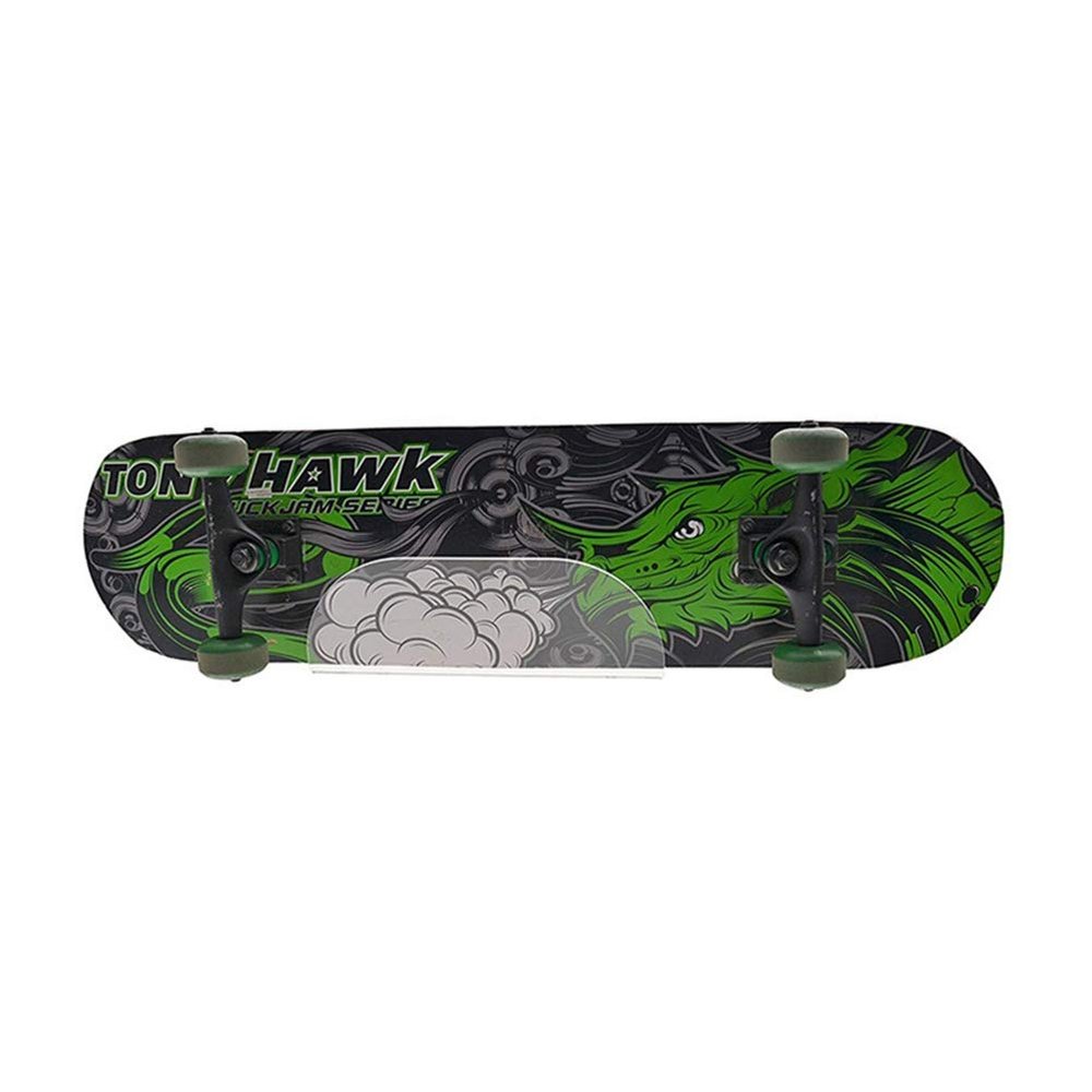 GOWENIC Clear Acrylic Skateboard Wall Rack, Lightweight and | Skateboard Holder for Home Display with Concise Appearance (White)