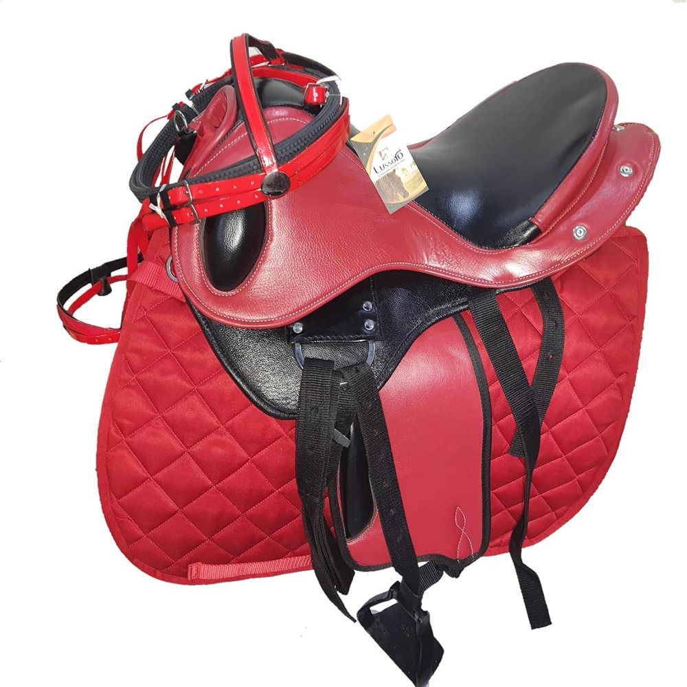 Lussoro Endurance Saddles English Version of This Saddle is Fashioned More Like an English Saddle with a Flatter seat. (Size 17)
