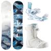 HEAD Stella White 143 cm Women's Snowboard Package Bindings BOA Boots (Boot Size 7) view 1
