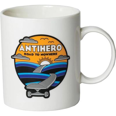 Anti Hero Skateboards Road To Nowhere White Mug