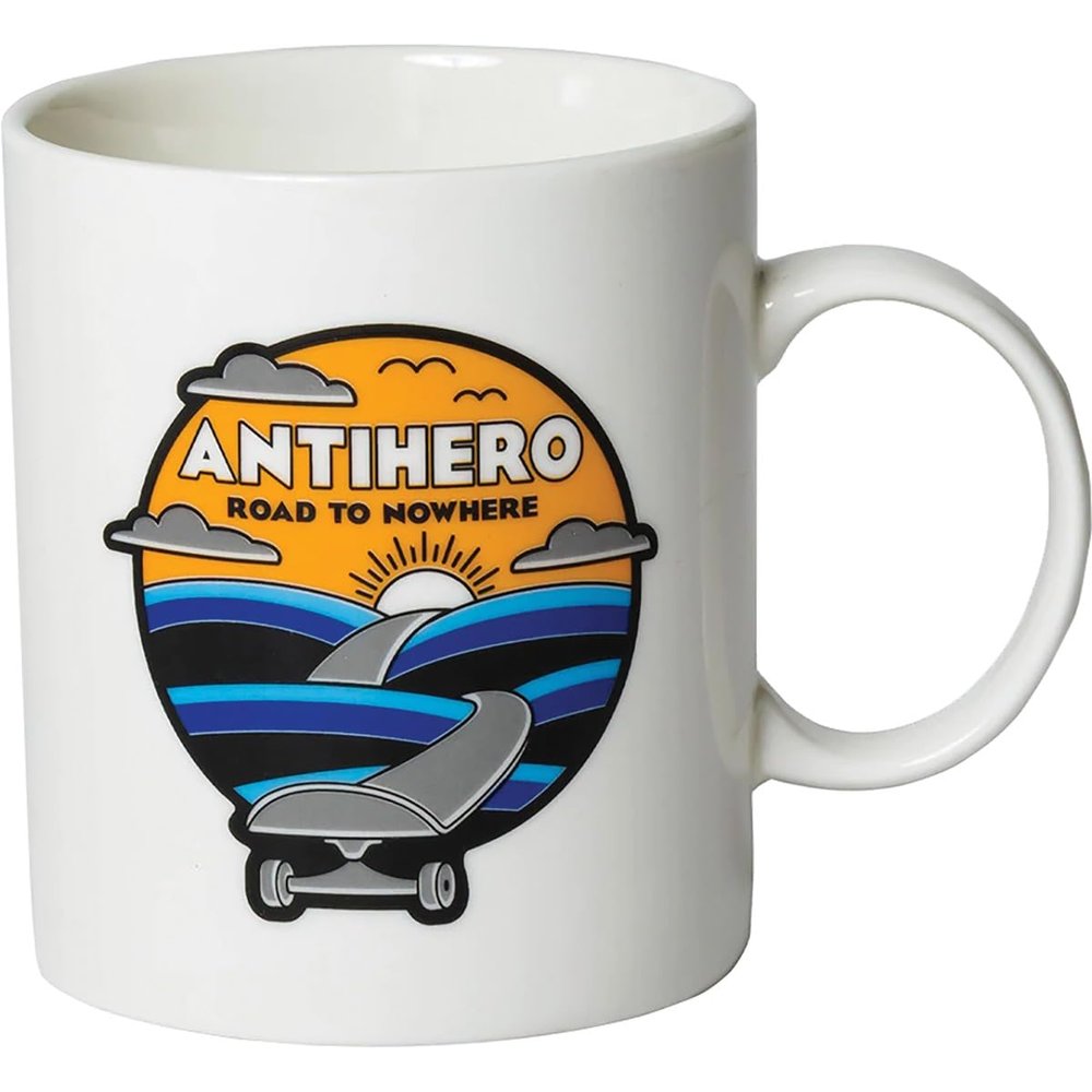 Anti Hero Skateboards Road To Nowhere White Mug