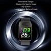WMBYY Smart Watch with Heart Rate, Blood Oxygen, Blood Pressure and Sleep Tracker, 24 Sports Mode, 5 ATM Water Resistant, 304 Stainless Steel, Fitness Watch - Black view 2