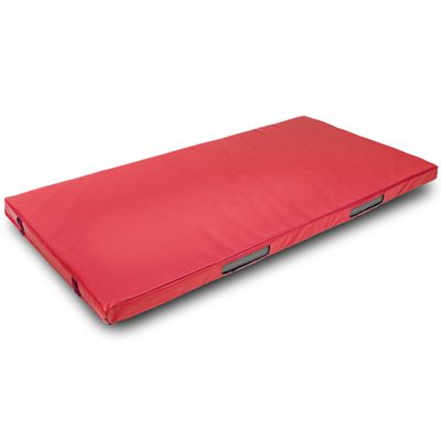Foamma Gymnastics Mat - 6" x 3 ft x 8 ft, Red Landing Mat for Kids and Adults, Wrestling Mat with Waterproof Cover, High-Density Tumbling Mat, Gymnastics Equipment for Indoor and Outdoor