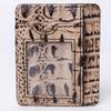 American Darling Western Card-Holder, Crocodile Embossed Full Grain Genuine Leather, Eco-Friendly Handcrafted Mini Wallet view 2