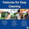 Zee Best Hygienic Hydration Bladder, (3L) Hygienic Features: Easy-to Clean, Dual Wide Openings, Multiple Mouthpieces w/ Quick-Connect, BPA-Free, Leakproof - Hiking, Cycling, Skiing or Camping (1.5L) view 4