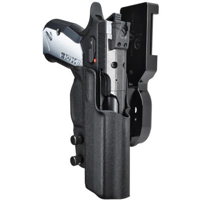 Pro Heavy Duty Competition Holster fits CZ Shadow 2 Compact (Right-Hand Draw, Black/Black)