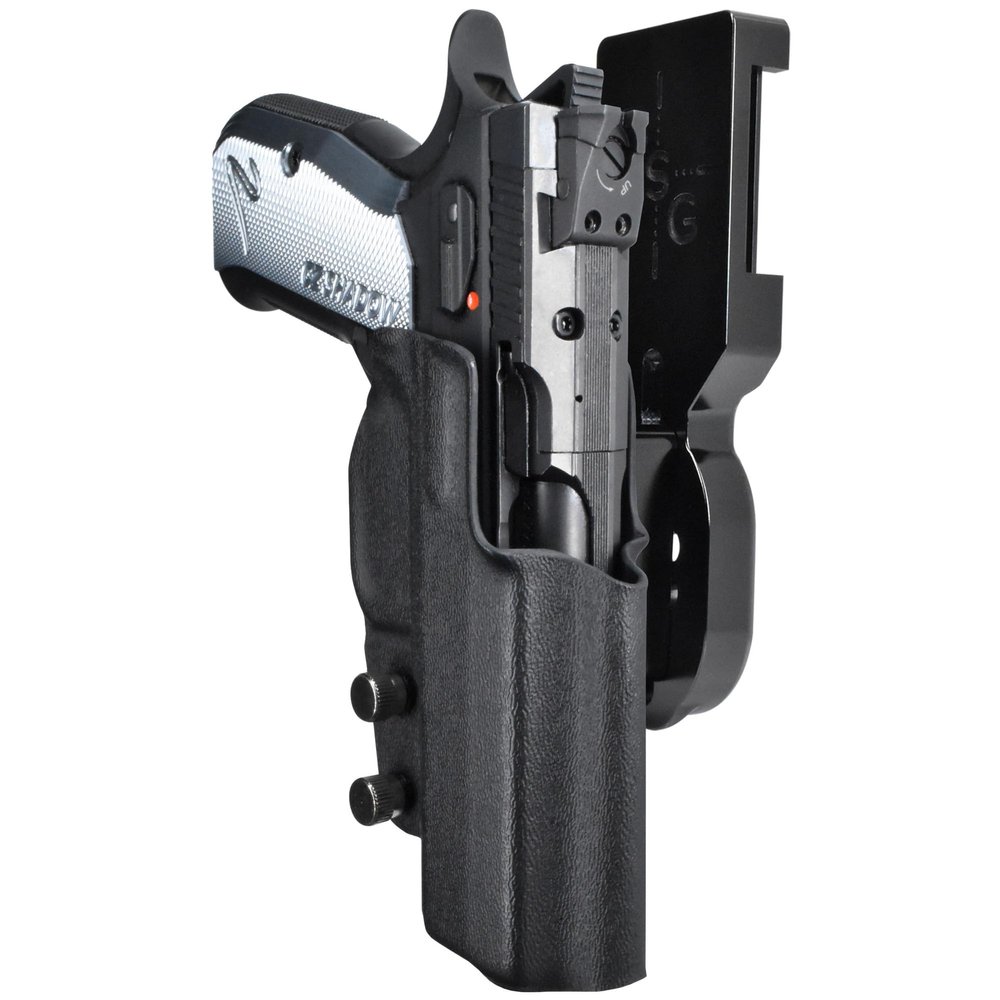 Pro Heavy Duty Competition Holster fits CZ Shadow 2 Compact (Right-Hand Draw, Black/Black)