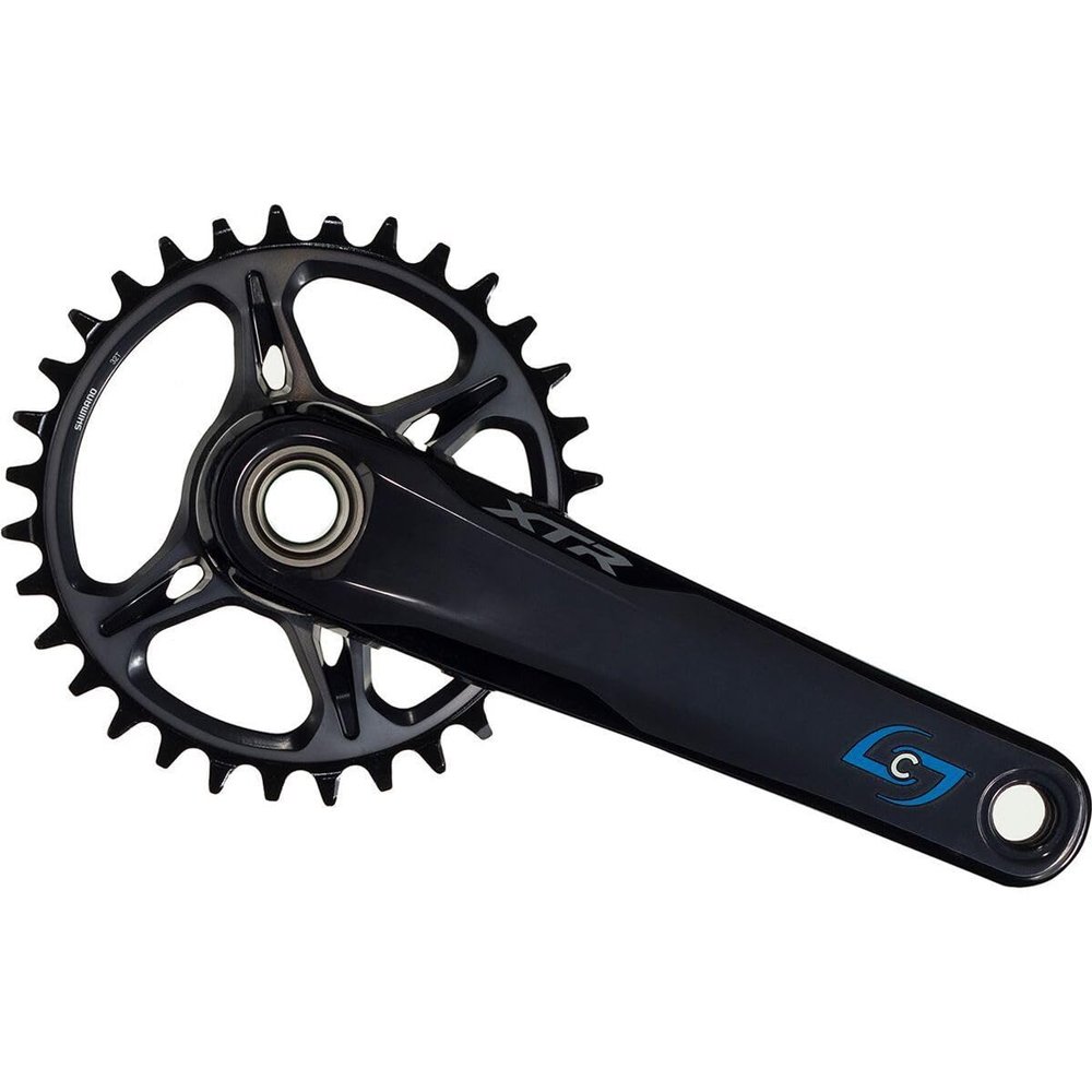 STAGES CYCLING, Shimano XTR M9120 Gen 3 R Power Meter Crank Arm, Stealth Grey, 175mm