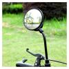 PochY Motorbike Mirror 2/1pcs Bike Rear Mirror Bicycle Convex Mirror Rotation Bicycle Side Mirror Adjustable Round Rearview Mirrors Bike Accessories, 2pcs B view 3