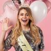 YARIEW 16th Birthday Decorations: Gold Tiara and Sash Set for Sweet Sixteen Girls view 3