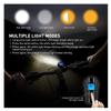 Bike Light Set USB Rechargeable Bicycle Light Front Back Super Bright Waterproof Bicycle Odometer Speedometer 4 Light Modes & Trumpet Fits All Bicycles, Mountain, Road view 3