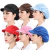 6 Pieces Chef Hat Adjustable Elastic Kitchen Cooking Baker Chef Cap Food Service Hair Nets Cap for Adult view 1