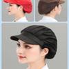 6 Pieces Chef Hat Adjustable Elastic Kitchen Cooking Baker Chef Cap Food Service Hair Nets Cap for Adult view 3