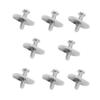 AONTOKY 8Pcs Stainless Steel Kayak Rail Track Screw Nuts Tie Down Mount Eyelet Rail Mounting Accessories Screws for Kayaks Canoe Boats view 1