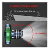 Bike Headlight, Super Bright 2000 Lumen XML-T6 Bicycle Headlight USB Rechargeable Bike Front Light Waterproof Adjustable Focus Bike Light 3 Light Modes Cycling Light for Night Safety Riding view 2