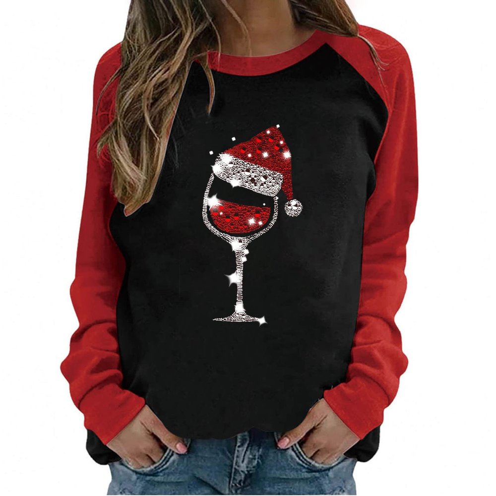 2024 Womens Ugly Christmas Sweaters Funny Cute Xmas Tree Reindeer Snowman Tops Long Sleeve Crewneck Sweatshirts