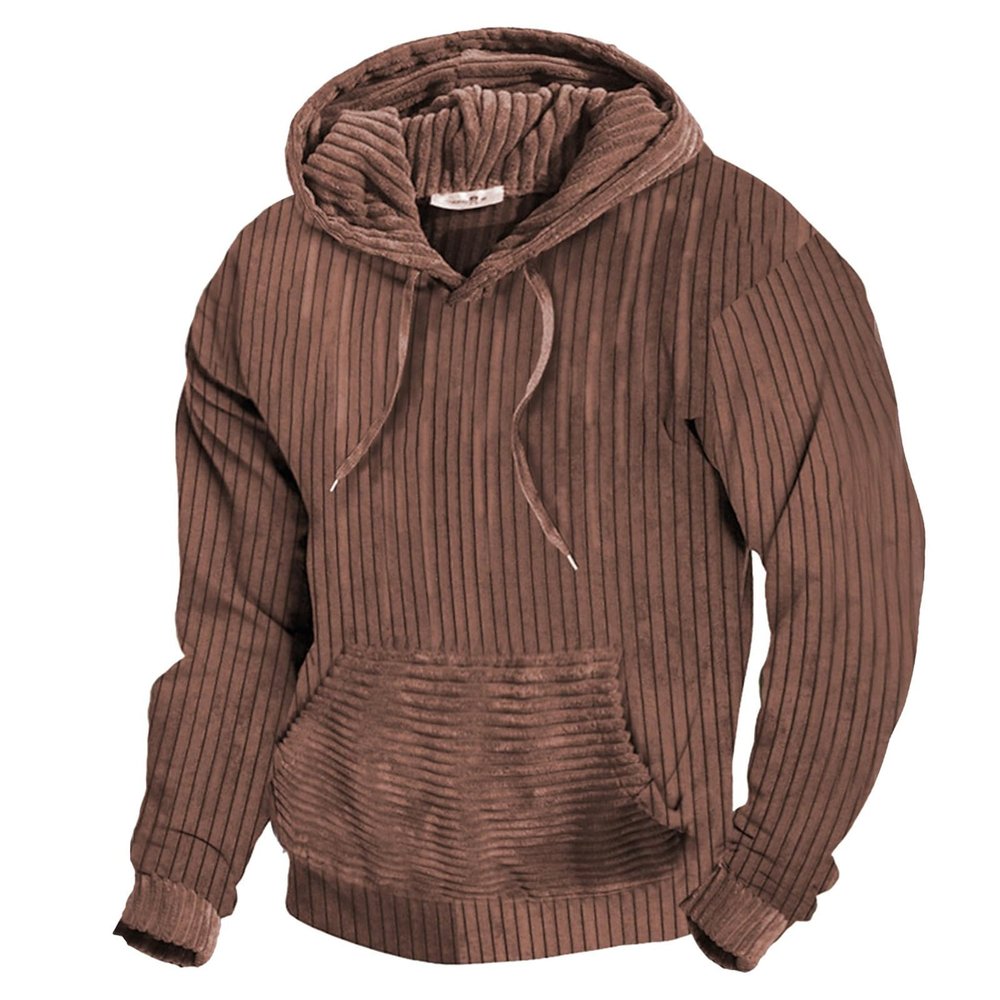 ZYXTIM Mens Corduroy Shirts 1/4 Button Up Long Sleeve Henley Shirts Waffle Stand Collar Ribbed T-Shirts Fashion Casual Polo Sweatshirts Plus Size