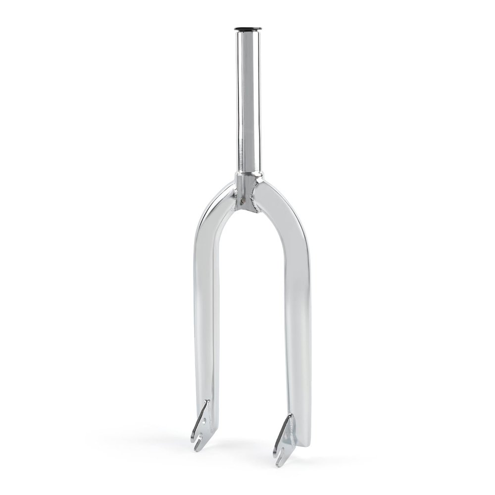 POLSO BF-01 20" BMX Steel Fork Cr-Mo 28.6mm x163mm Profession BMX Front Fork (Silver Fork)