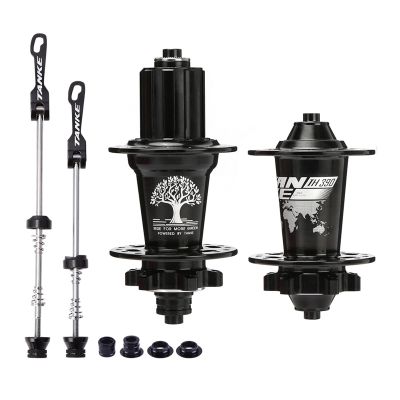 ADBEN Bike Hub Mountain Bike Bicycle Front & Rear Hub Set 36 Holes 6 Bearings with Quick Release