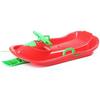 Double Thickened Sled, Children'S Sled with Steering Wheel, Sled with Brake Handrail view 1