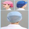 6 Pieces Chef Hat Adjustable Elastic Kitchen Cooking Baker Chef Cap Food Service Hair Nets Cap for Adult view 3