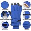 KorhLeoh Winter-Ski-Gloves for Kids - Waterproof Warm Snow Gloves Cold-Weather Non-Slip for Skiing-Snowboarding Outdoor Sports view 3