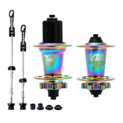 ADBEN Bike Hub Mountain Bike Bicycle Front & Rear Hub Set 36 Holes 6 Bearings with Quick Release