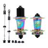 ADBEN Bike Hub Mountain Bike Bicycle Front & Rear Hub Set 36 Holes 6 Bearings with Quick Release view 1