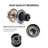 ADBEN Bike Hub Mountain Bike Bicycle Front & Rear Hub Set 36 Holes 6 Bearings with Quick Release view 4