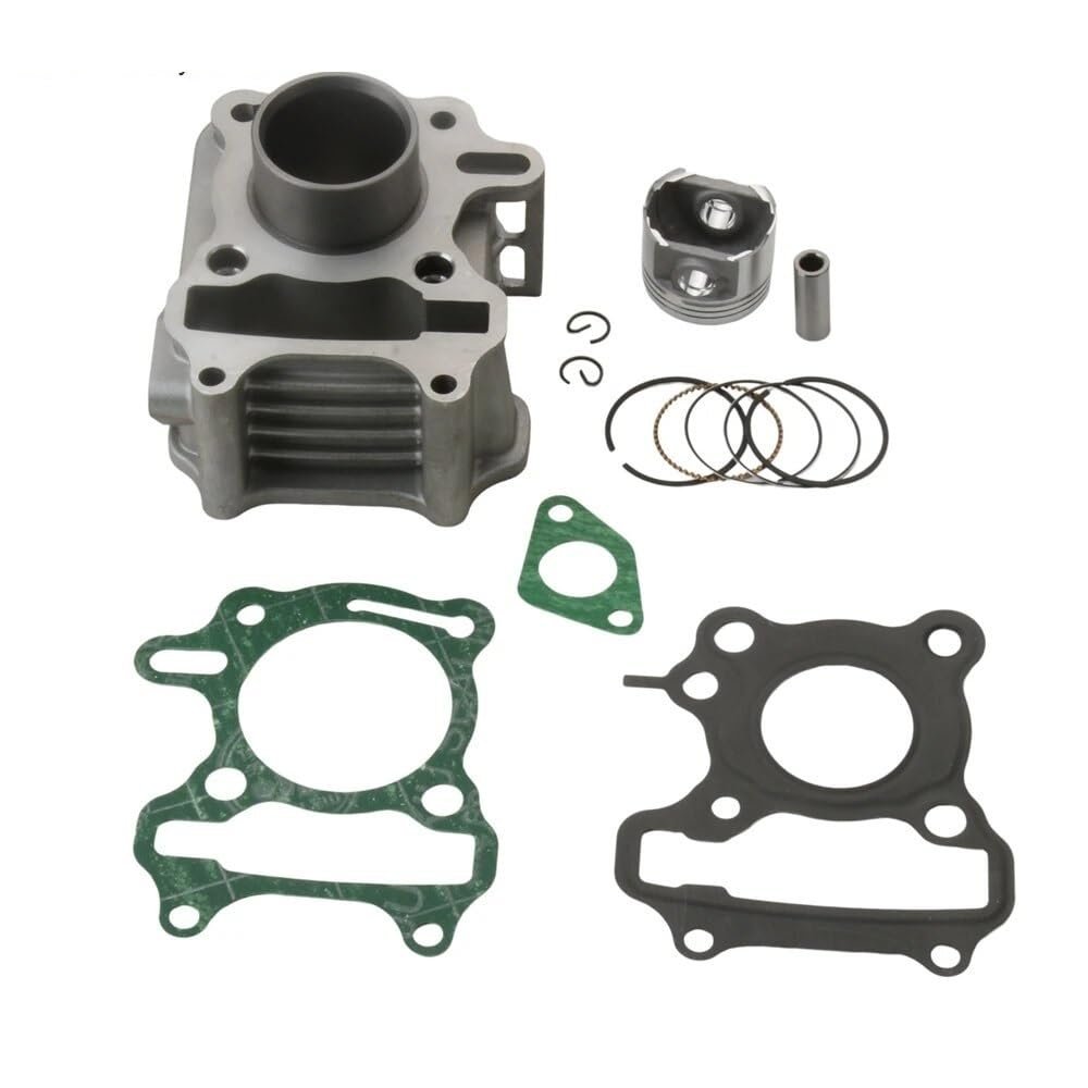 Scooter 37mm Cylinder Kit For Vi-va-ci-ty 50 Spe-edf-ight 3 Kisbee 50cc 4-Stroke XS1P37QMA Engine Parts