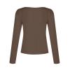 Women's Lightweight Base Layer Tops Shirts Fall Winter Fashion Basic Layering Slim Fit St Thermal Under Shirt for Women 2025 view 3