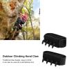 Natudeco 1 Pair Outdoor Climbing Hand Claw 4 Tooth Ice Crampon Hooks with Adjustable Wristband, Lightweight, Anti-Skate for Tree and Mountain Climbing view 4