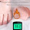 NURCOIOX Women Winter Electric Heated Gloves, Rechargeable Powerbank Thermo Gloves, Pink Girl Ladies Hand Warmer Touchscreen Gloves, USB Smart Thermo Gloves for Skiing Fishing Riding Motorcycle-C view 4