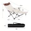 Outdoor Portable Garden Chair, Lightweight Design Lounger Seat With Cup Holder, Beach Chair, Ideal For Camping, Fishing, Parties, Folding Chair For Sitting And Reclining, Oxford Fabric, 2 Pieces Outdo view 3
