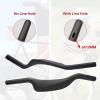 Joxvizx Carbon Bicycle TT Arm Rest Handlebar Aero Bars Extension Triathlon Trial Bike Bar Ends Cycling Bullhorn Handlebar Parts 22.2mm for Road TT Bike,Fixed Gear,Racing bike-Black Matt (No Hole) view 3