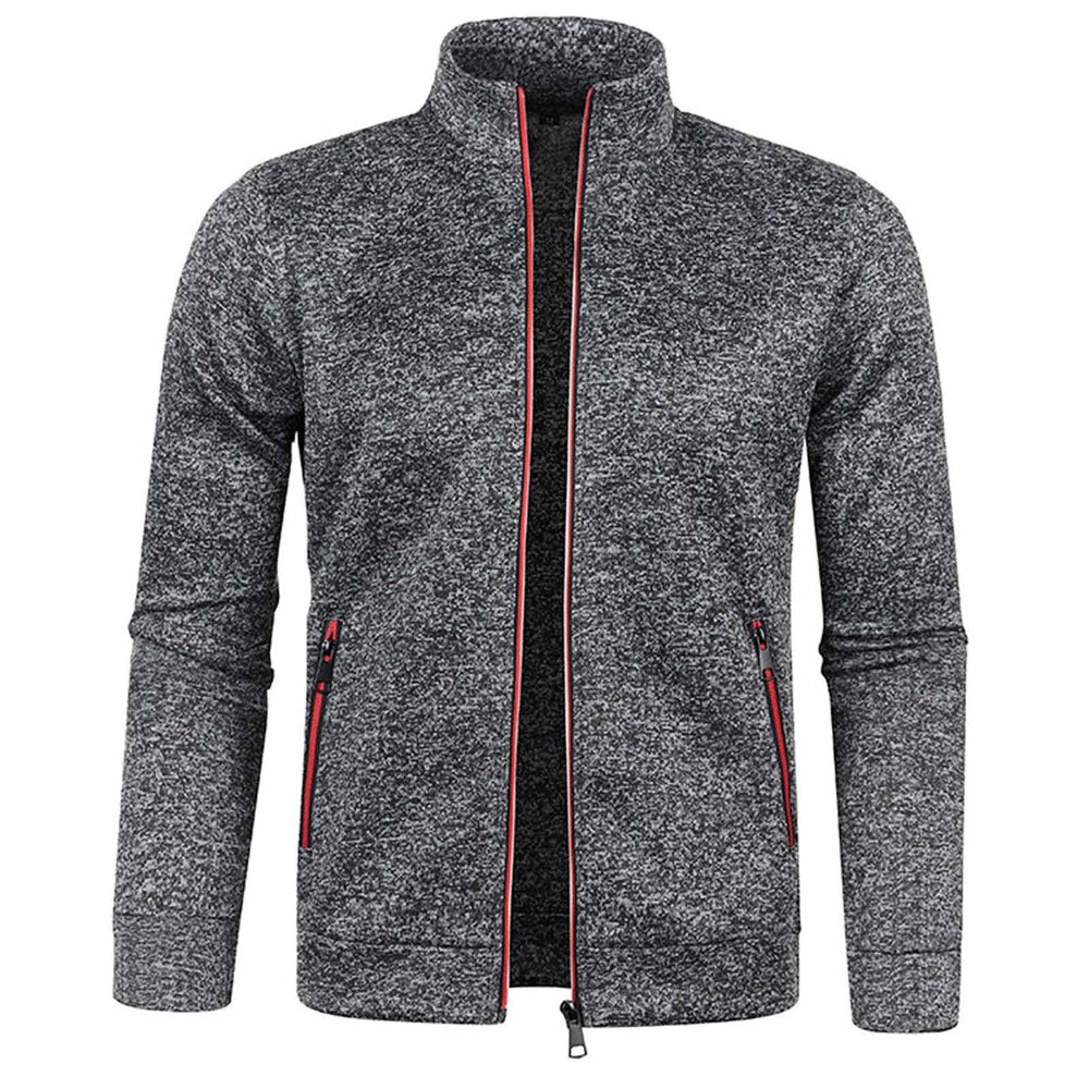 Sunaei Men's Track Jackets Lightweight Full Zip Tops Casual Slim Fit Coat Workout Running Athletic Active Jacket With Pockets