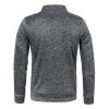 Sunaei Men's Track Jackets Lightweight Full Zip Tops Casual Slim Fit Coat Workout Running Athletic Active Jacket With Pockets view 3