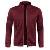 Sunaei Men's Track Jackets Lightweight Full Zip Tops Casual Slim Fit Coat Workout Running Athletic Active Jacket With Pockets view 1