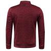 Sunaei Men's Track Jackets Lightweight Full Zip Tops Casual Slim Fit Coat Workout Running Athletic Active Jacket With Pockets view 3