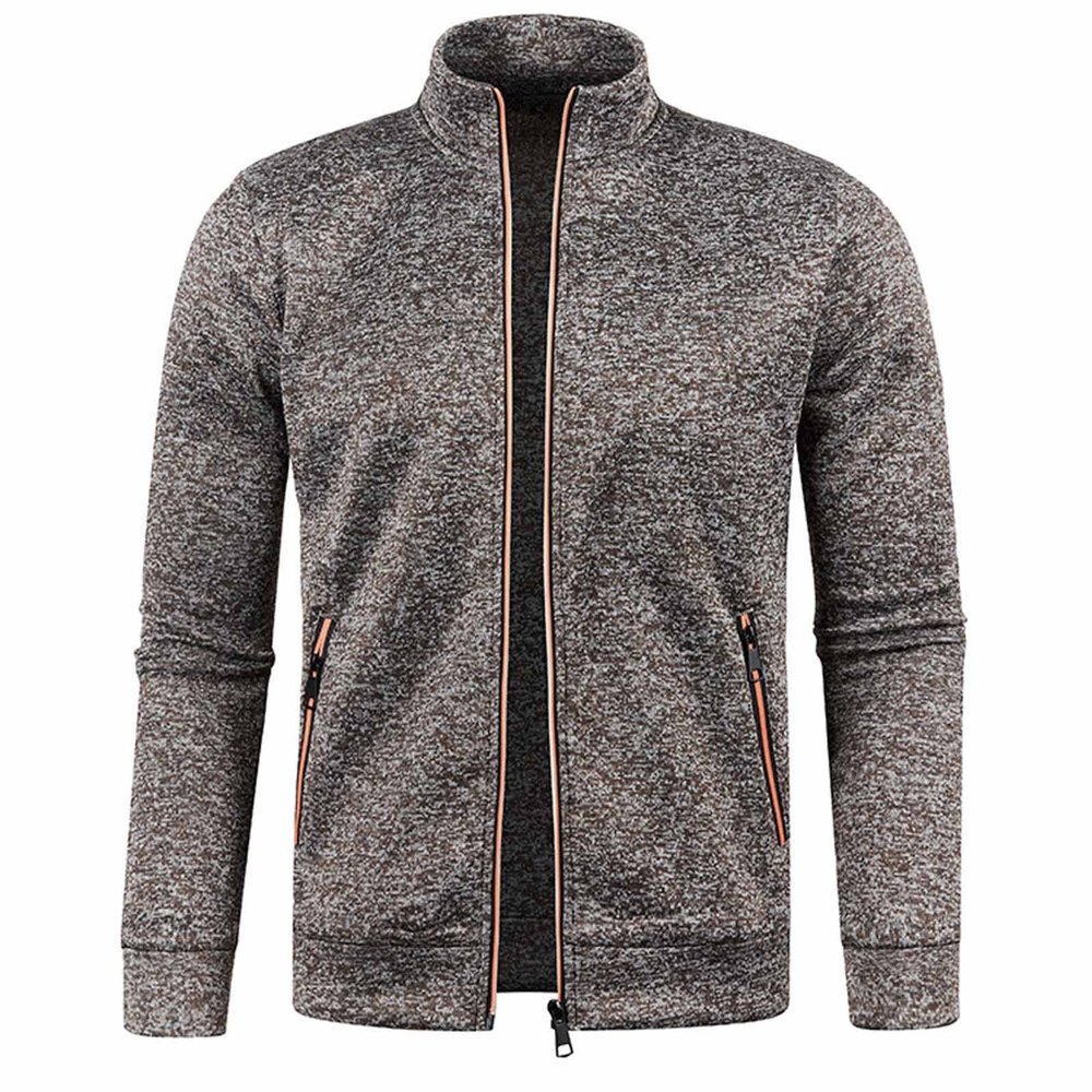 Sunaei Men's Track Jackets Lightweight Full Zip Tops Casual Slim Fit Coat Workout Running Athletic Active Jacket With Pockets