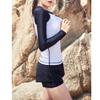 Bestgift Women's Diving Suit Surfing Quick-Drying Long-Sleeved Long Pants Full-Body Sunscreen Swimsuit view 2