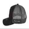 Dodge Scat Pack Rumble Snapback Trucker Hat  Black Red Mesh Cap with Embroidered Scat Pack Bee Logo Patch & Side Patch, Licensed view 4