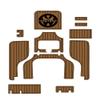 Algasan Boat EVA Faux Teak Decking Floor Compatible with 2002 Rayglass 730 Hardtop Swim Platform Cockpit Pad Boat EVA Foam Teak Floor Mat view 1