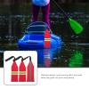 BESPORTBLE 3pcs Kayak Towing Flags Bright Reflective Safety Flags for Kayak Canoe Boat Lightweight Design Easy Attach Webbing Straps for Enhanced Visibility view 3