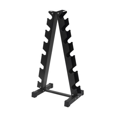 6-Tier Weight Rack for Dumbbell - Strength Training Dumbbell Rack Stand Only - Home Gym Storage Racks - 40" H, 660 lbs Weight Capacity (Black)
